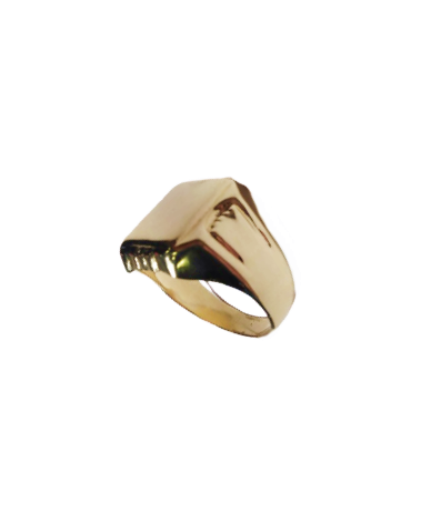 Férfi arany pecsét gyűrű