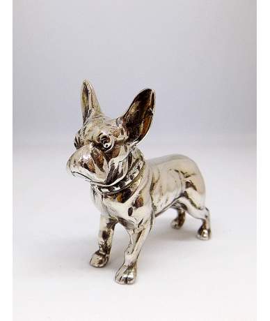 Ezüst miniatűr bulldog