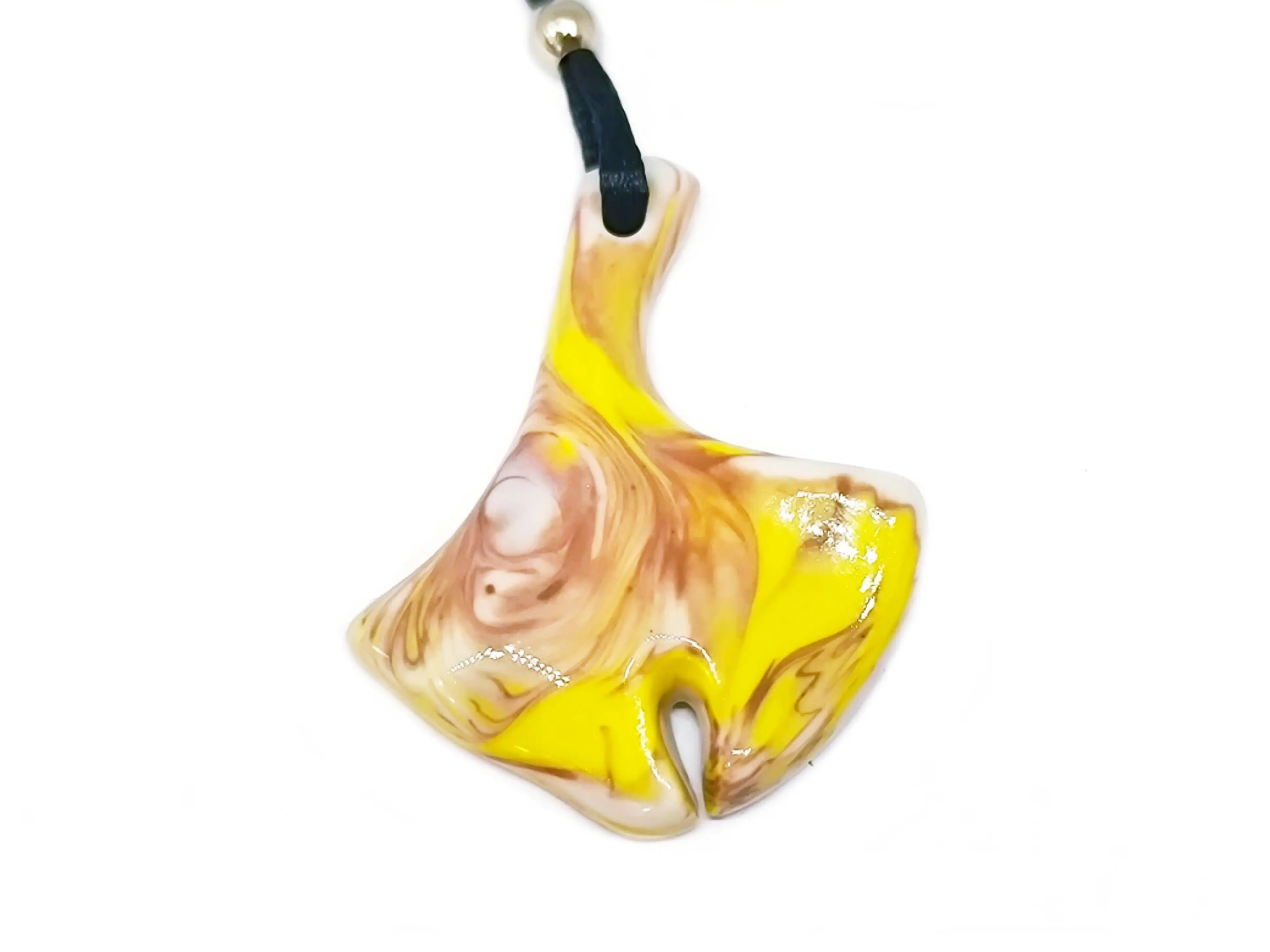 zsolnay porcelán ginkgo biloba medál