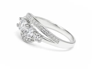 cirkónia köves ezüst gyűrű