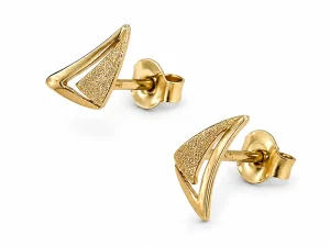 9k os sárga arany stekkeres női fülbevaló